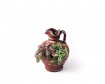 Small Composition with plants in a clay pot